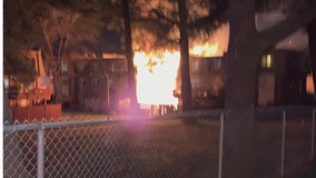 Early morning fire engulfs Gaithersburg townhouse; neighboring homes evacuated