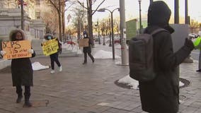 DC substitute teachers hold 'Day of Absence' to rally for better pay, benefits