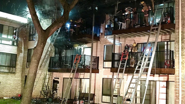 Dozens displaced after fire at Prince George’s County apartment building