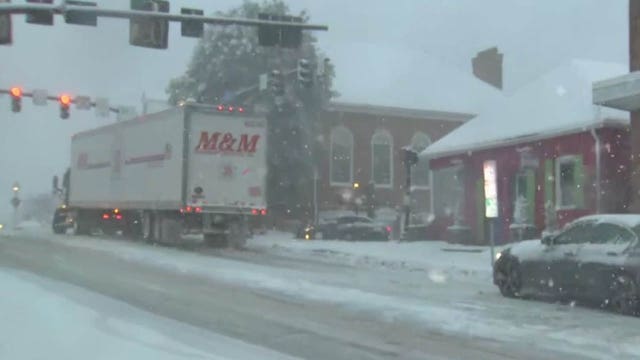 Virginia power outages climb amid heavy snow