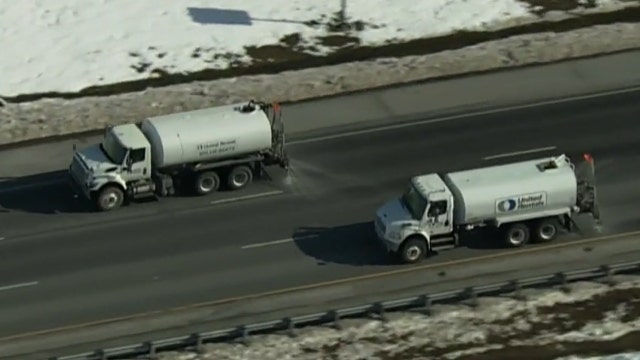 VDOT crews begin pre-treating Virginia roads ahead of potential weekend winter storm