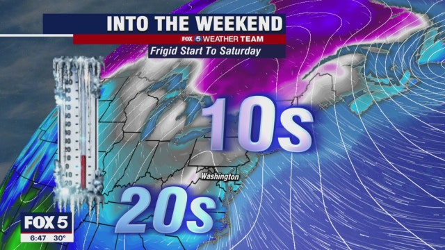 Snow moving out; chilly, breezy Friday with highs in the 30s