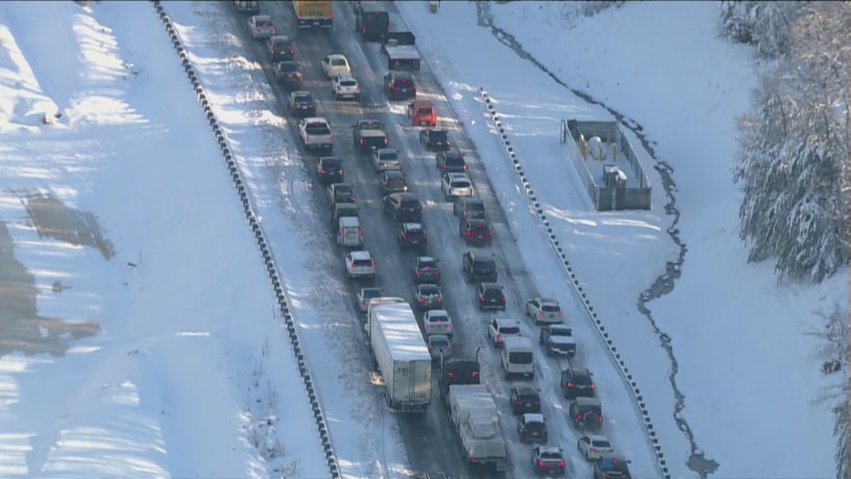 I 95 reopens in Virginia after drivers stranded for 18 hours