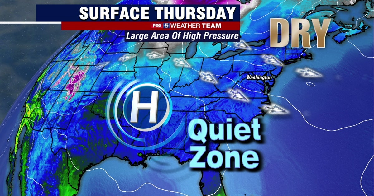 Sunny Thursday with highs in the 50s | FOX 5 DC