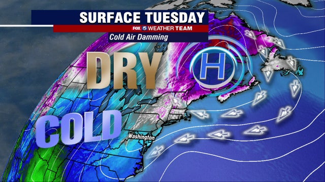 Cold, dry start to February with temperatures in the 40s