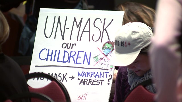 Loudoun Co. parents, children serve affidavits to school board calling for them to end mask mandate