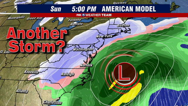 Super Bowl weekend snow threat possible for DC region