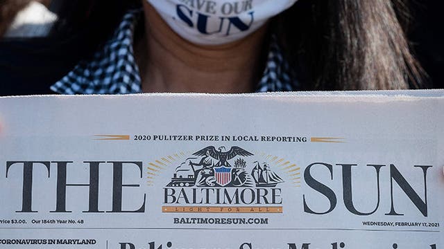 Baltimore Sun editorial board apologizes for paper's past racism in its 185-year history