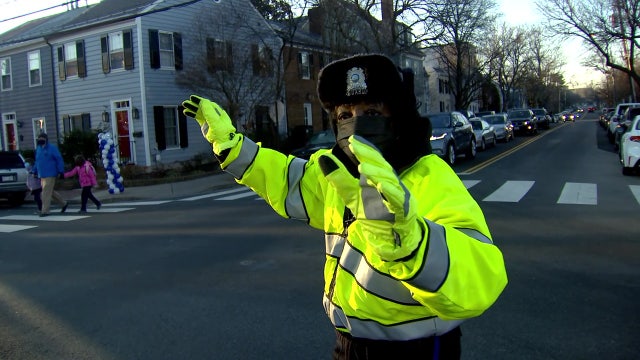 Longtime Alexandria crossing guard honored during Crossing Guard Appreciation Week