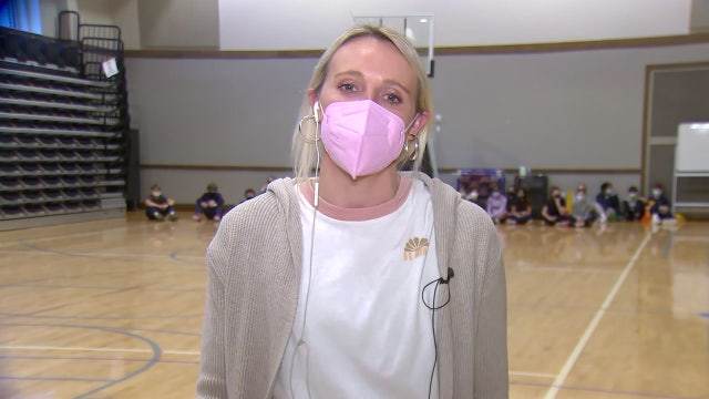 DC teacher’s full court basketball shot earns her viral fame -- her students a hot chocolate party!