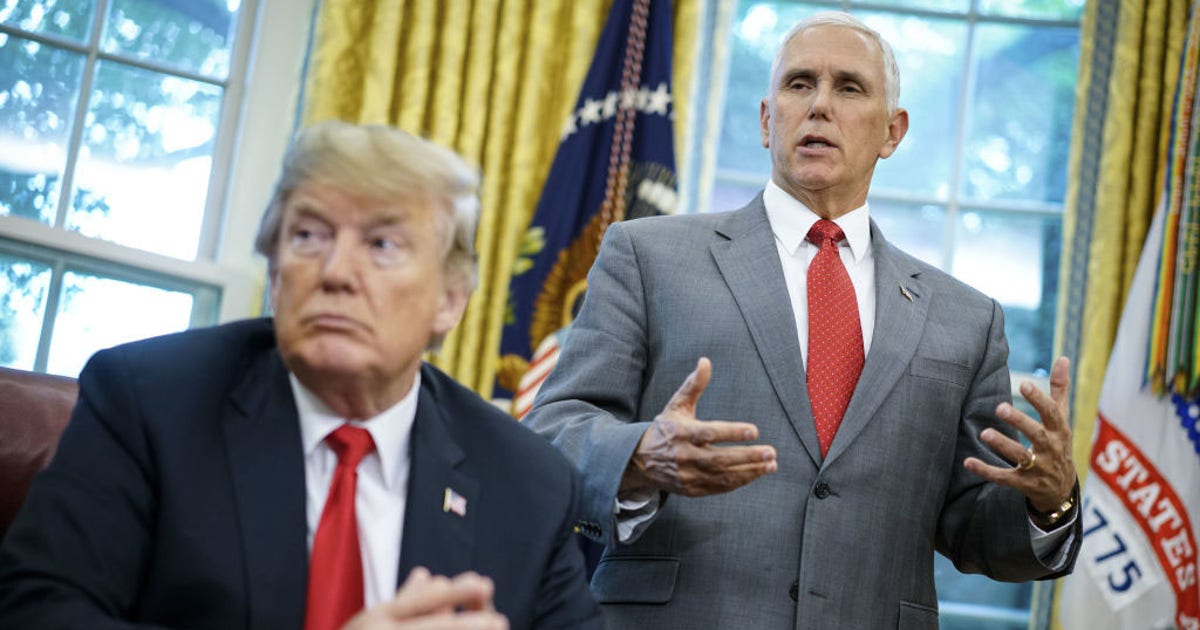 Trump appears to rule out Pence as running mate for potential 2024 bid ...