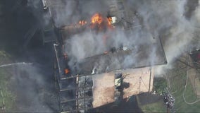 Fire at four-story Forestville apartment complex under investigation