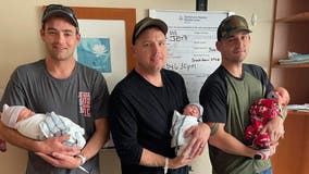 3 Virginia firefighters from same station become dads within 24 hours at Spotsylvania hospital