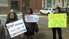 Thomas Jefferson HS parents hold rally protesting discriminatory admissions policy