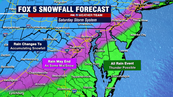 'Bomb Cyclone' may impact DC region, northeast with wind, rain, snow this weekend