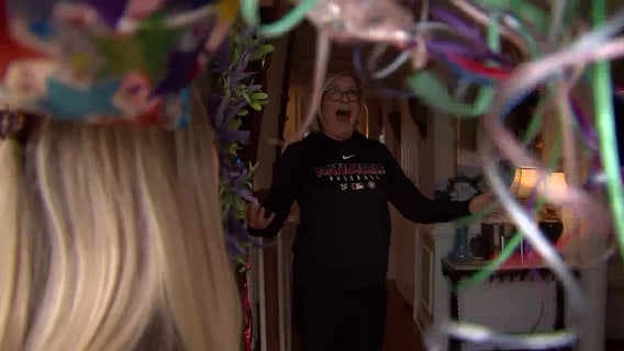 A fun surprise for Sue as she says goodbye to the FOX 5 Weather team!