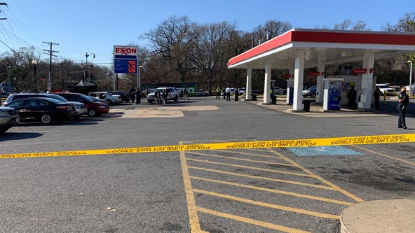 1 dead after shooting at Exxon station in Southeast DC; police searching for suspect