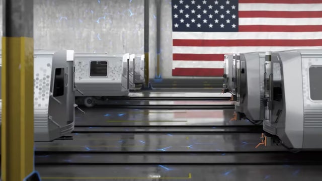 New Metro railcars to be built in Maryland; factory being constructed in Hagerstown