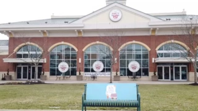 Fights break out in front of Party HQ in Bowie