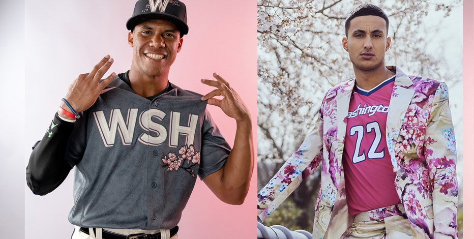 Wizards unveil new cherry blossom-inspired merch for 2022-23 season