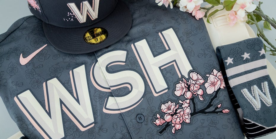 Washington Capitals - Capitals Cherry Blossom merchandise is available NOW  at the Capital One Arena Team Store, MedStar Capitals Iceplex Team Shop and  the D.C. Sports Cherry Blossom Headquarters pop-up on 7th