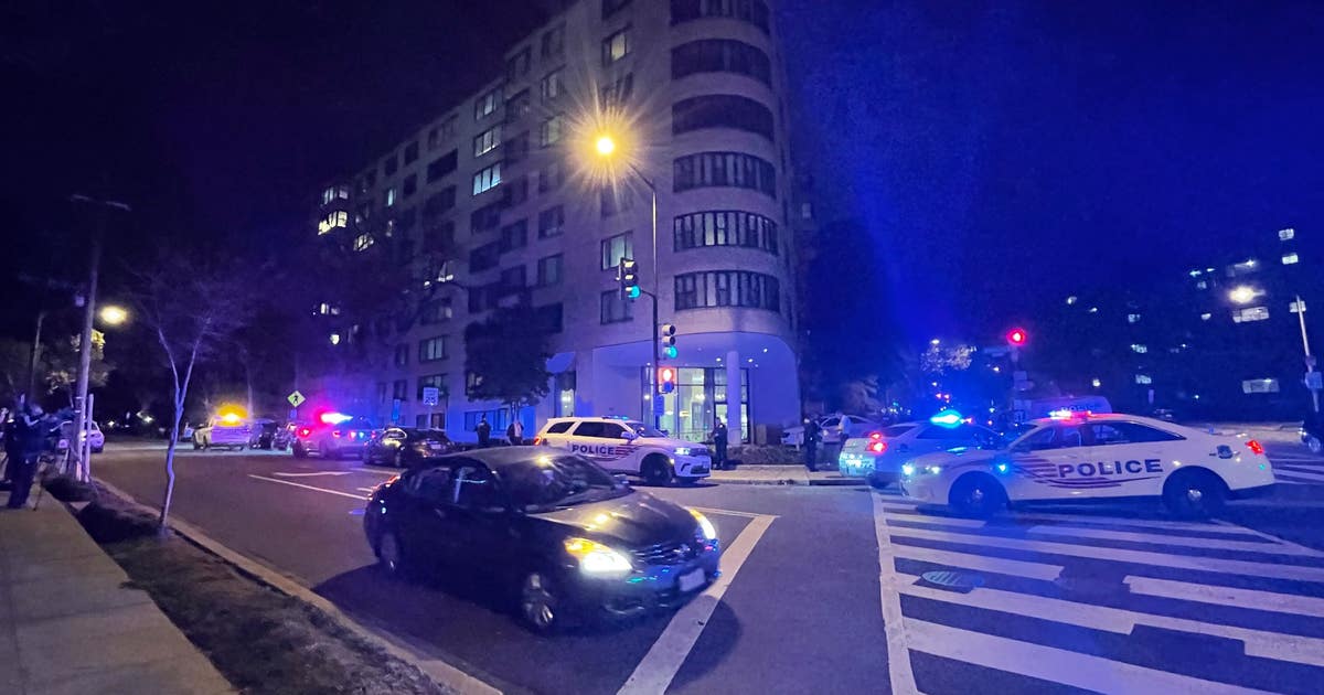 Woman falls from building in Northwest, suspect in custody | FOX 5 DC