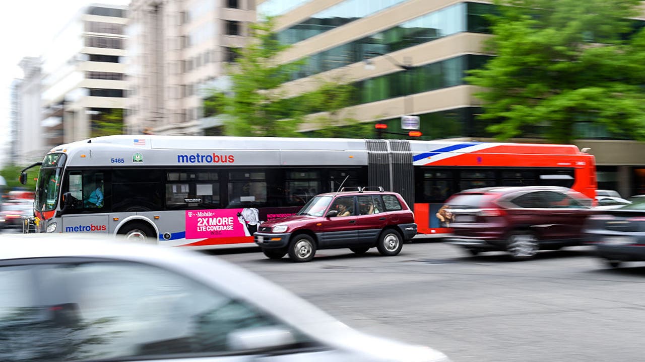 华盛顿特区司机将因阻塞公交车道而被罚款