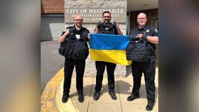 Maryland police department sends aid to help Ukrainian fight against Russia