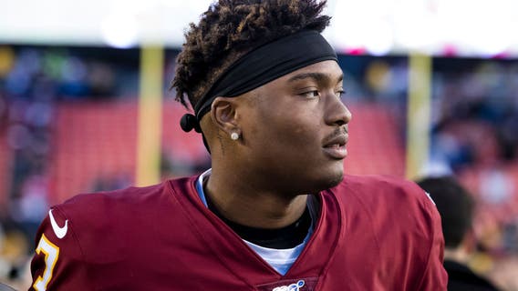 Dwayne Haskins honored at NFL Draft