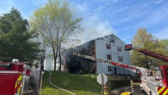 32 people displaced, 2 cats rescued after fire breaks out at Laurel apartment building