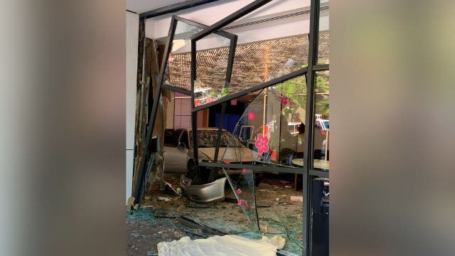 Car crashes into DC hotel causing multiple injuries, officials say