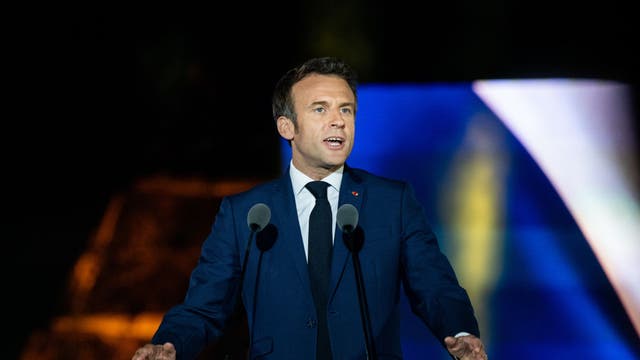French President Emmanuel Macron wins 2nd term