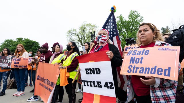 Supreme Court justices hear arguments over 'Remain in Mexico' border policy