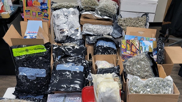 150 pounds of marijuana seized at Dulles International Airport by U.S. Customs officials