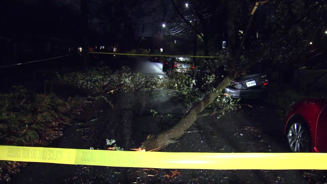 DC region cleans up after thunderstorms, gusty winds and confirmed tornado move across area