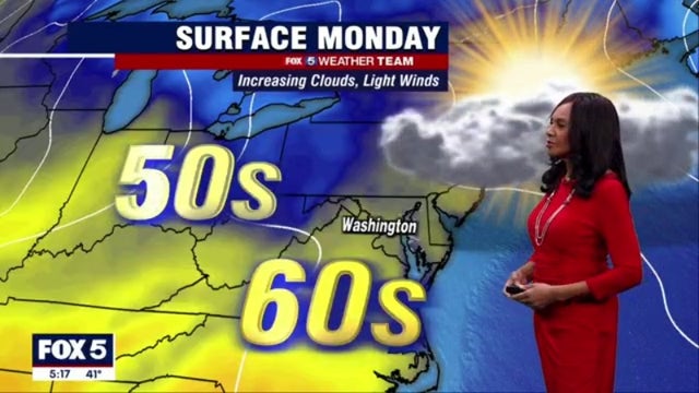 Chilly temps usher in Monday morning; rainfall expected later in week