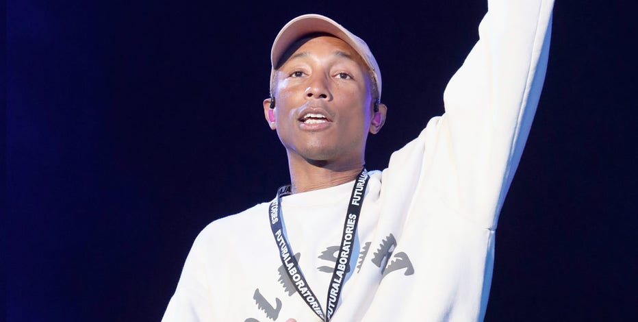 Pharrell in the water online