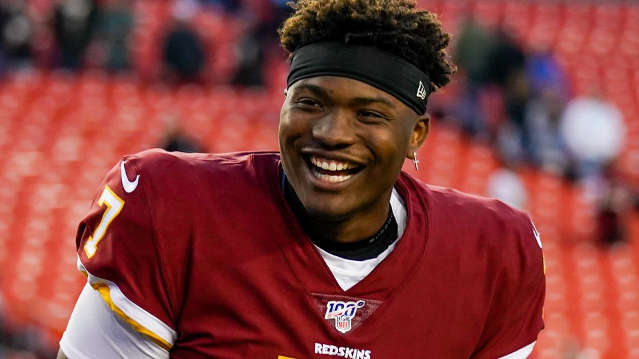 Dwayne Haskins throws two interceptions in preseason debut with Washington  Redskins, says the night was a good experience 