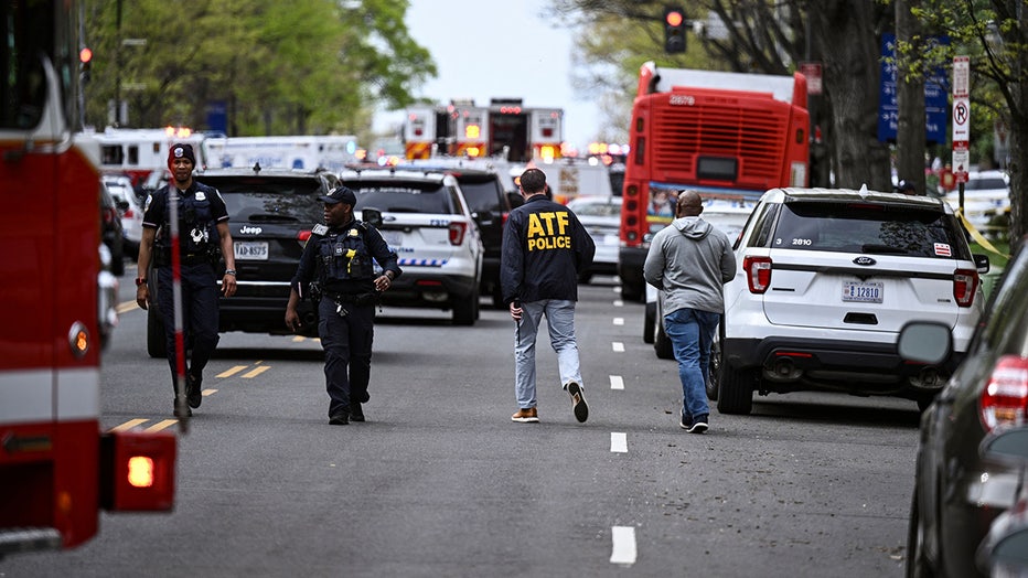 Northwest DC shooting Suspected shooter found dead, 4 injured