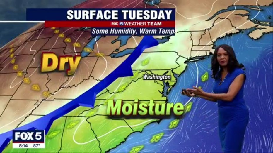 Sizzling Temperatures Expected In The DC Region Sunday; Scattered ...