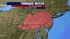 Tornado Watch: Parts of Maryland, Virginia, W. Virginia under Tornado Watch until 7pm
