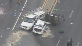 Several hurt in crash involving multiple vehicles in Montgomery County