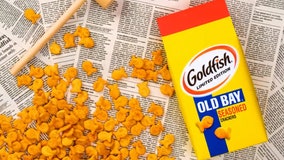 Old Bay Goldfish crackers hit the shelves for the summer