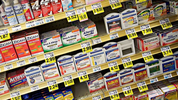 Allergy medicine shortage causing problems amid peak pollen season