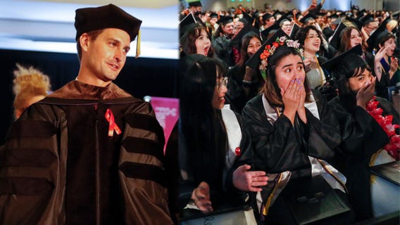 Snap CEO Evan Spiegel pays off student debt for Los Angeles art school graduates