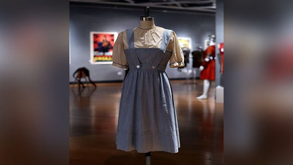 Sale of long-lost ‘Wizard of Oz’ dress put on hold by judge