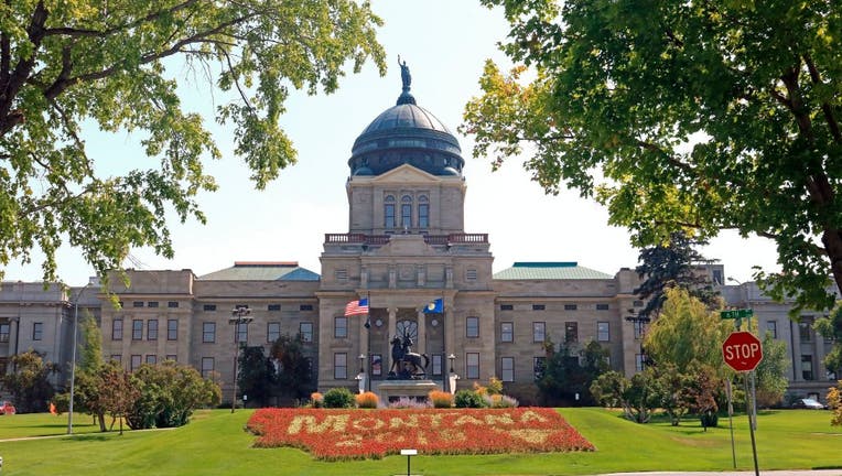 Montana State Capitol building Helena Montana