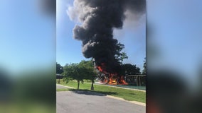 Juvenile arrested, charged for fire that damaged Poolesville playground