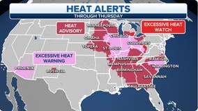 Dangerous, record-setting heat to continue from the Midwest to Southeast
