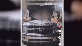 Police release statement on viral video appearing to show officers spraying women at La Plata car wash